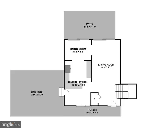 Floorplan - 11005 Ring Rd, Reston, VA 20190 photo 1 of 3