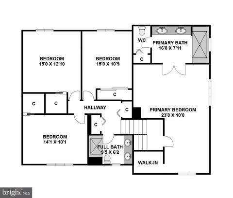 Floorplan - 11005 Ring Rd, Reston, VA 20190 photo 2 of 3
