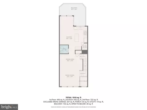 Floorplan - 4118 River Forth Dr, Fairfax, VA 22030 photo 3 of 4