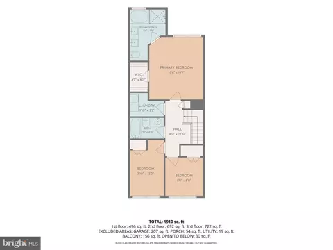 Floorplan - 4118 River Forth Dr, Fairfax, VA 22030 photo 1 of 4