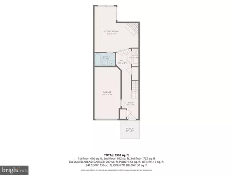 Floorplan - 4118 River Forth Dr, Fairfax, VA 22030 photo 2 of 4