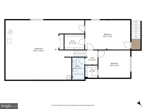 Floorplan - 8355 Alvord St, Mclean, VA 22102 photo 1 of 4