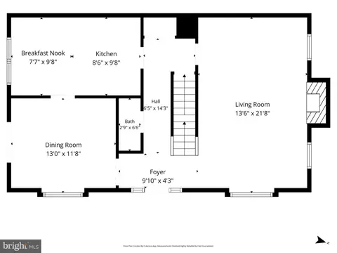 Floorplan - 8627 Pin Oak Dr, Springfield, VA 22153 photo 3 of 4