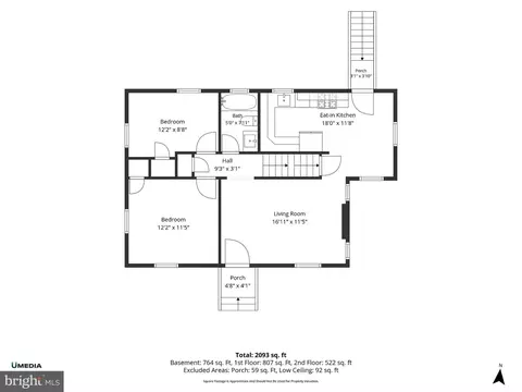 Floorplan - 6932 Chestnut Ave, Falls Church, VA 22042 photo 6 of 8