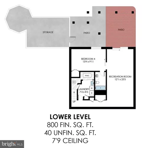 Floorplan - 9830 Faust Dr, Vienna, VA 22182 photo 3 of 4