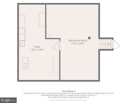 Floorplan - 6175 Hardy Dr, Mclean, VA 22101 photo 5 of 5