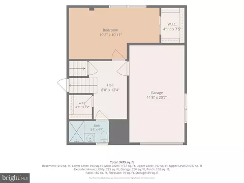Floorplan - 6175 Hardy Dr, Mclean, VA 22101 photo 4 of 5