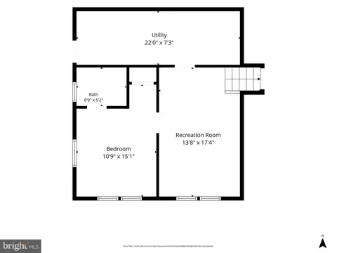 Floorplan - 8108 Adair Ln, Springfield, VA 22151 photo 1 of 5