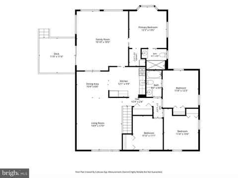 Floorplan - 7840 Brompton St, Springfield, VA 22152 photo 1 of 3