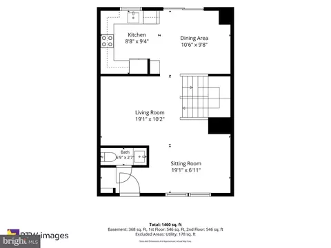 Floorplan - 11034 Granby Ct, Reston, VA 20191 photo 1 of 4