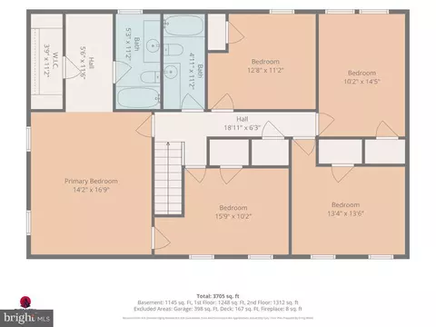 Floorplan - 6912 Bethnal Ct, Springfield, VA 22150 photo 4 of 4