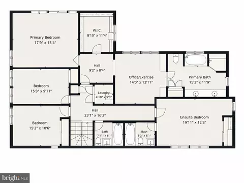 Floorplan - 849 Merriewood Ln, Mclean, VA 22102 photo 2 of 3