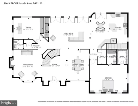 Floorplan - 7901 Georgetown Pike, Mclean, VA 22102 photo 2 of 3