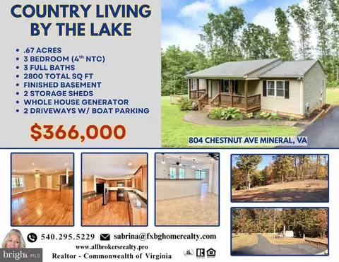 804 Chestnut Ave, Mineral, VA 23117