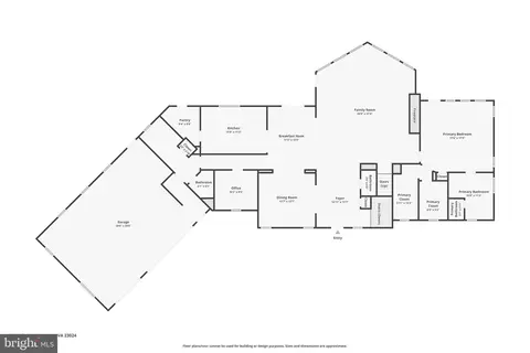 Floorplan - 544 Ark Ave, Bumpass, VA 23024 photo 1 of 3