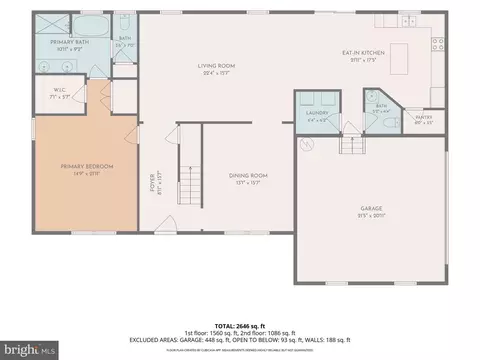 Floorplan - 140 Rainbow Rdg, Bumpass, VA 23024 photo 3 of 3