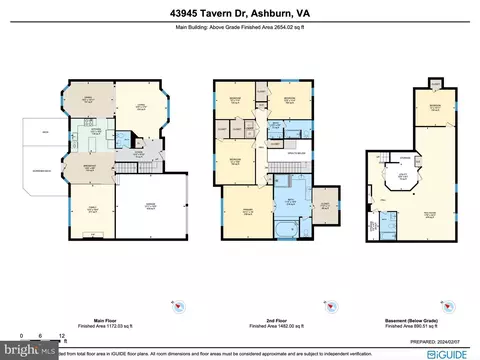 Floorplan - 43945 Tavern Dr, Ashburn, VA 20147 photo 4 of 4