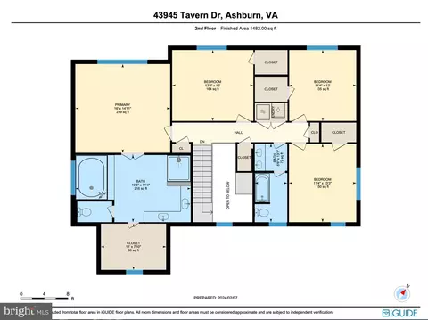 Floorplan - 43945 Tavern Dr, Ashburn, VA 20147 photo 2 of 4