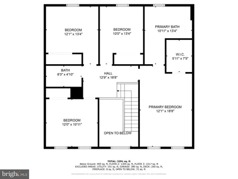 Floorplan - 46494 Cedarhurst Dr, Sterling, VA 20165 photo 3 of 4