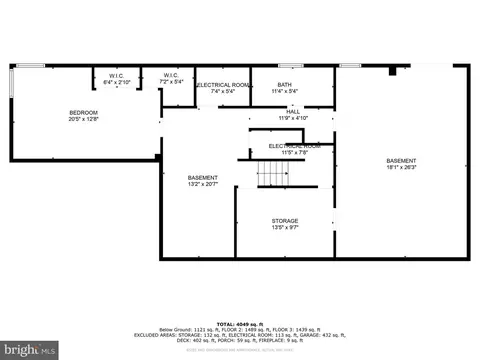 Floorplan - 11 Moss Rd, Sterling, VA 20165 photo 3 of 3