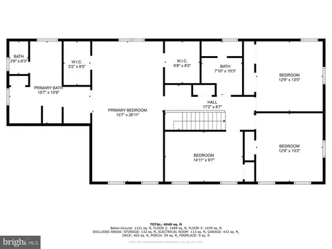 Floorplan - 11 Moss Rd, Sterling, VA 20165 photo 2 of 3