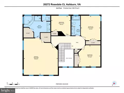 Floorplan - 20272 Rosedale Ct, Ashburn, VA 20147 photo 2 of 3