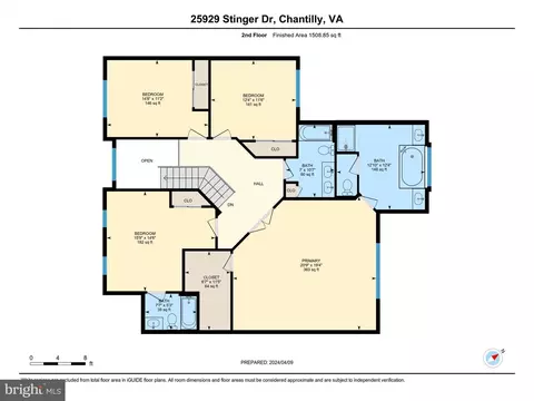 Floorplan - 25929 Stinger Dr, Chantilly, VA 20152 photo 2 of 3