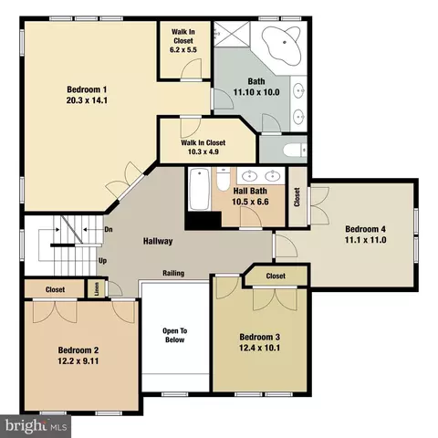 Floorplan - 47680 Leechecker Ct, Sterling, VA 20165 photo 2 of 5