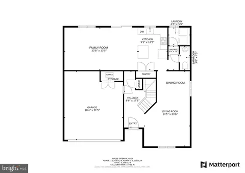 Floorplan - 42983 Bluengrey Ct, Ashburn, VA 20147 photo 1 of 3