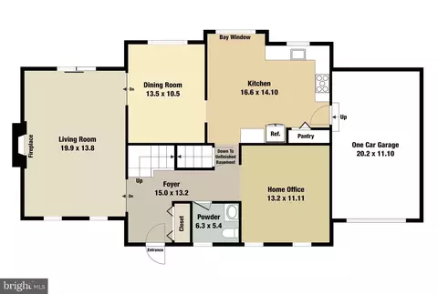 Floorplan - 206 Environs Rd, Sterling, VA 20165 photo 1 of 2