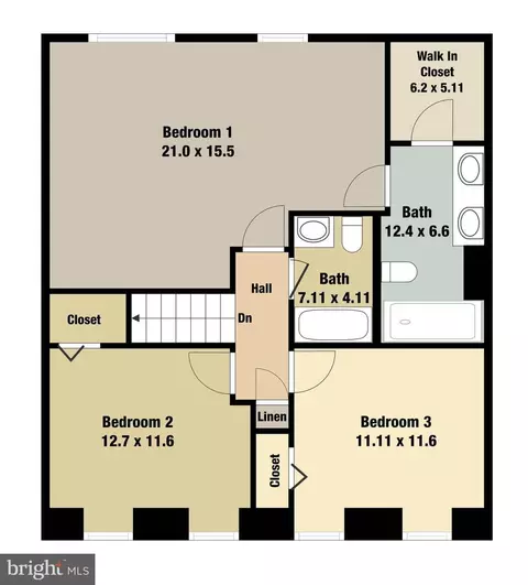 Floorplan - 206 Environs Rd, Sterling, VA 20165 photo 2 of 2