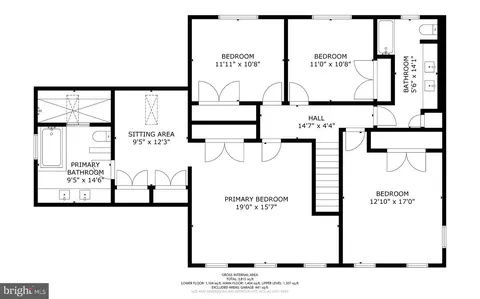 Floorplan - 57 Whittingham Cir, Sterling, VA 20165 photo 2 of 3