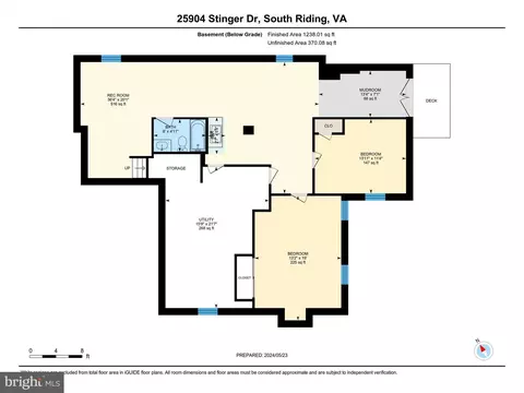 Floorplan - 25904 Stinger Dr, Chantilly, VA 20152 photo 3 of 3