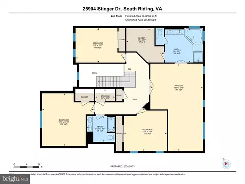 Floorplan - 25904 Stinger Dr, Chantilly, VA 20152 photo 2 of 3