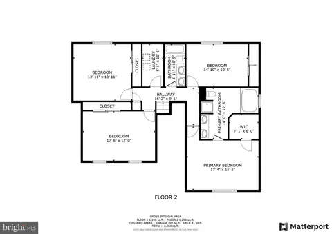 Floorplan - 17558 Deavers Ct, Hamilton, VA 20158 photo 2 of 2