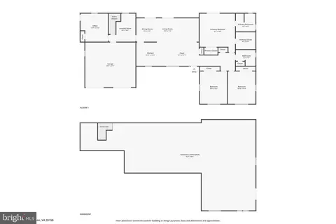 Floorplan - 17795 Sands Rd, Hamilton, VA 20158 photo 2 of 2