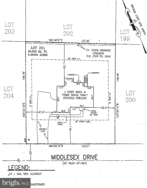Floorplan - 43926 Middlesex Dr, Chantilly, VA 20152 photo 4 of 4