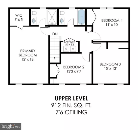 Floorplan - 125 Peyton Rd, Sterling, VA 20165 photo 2 of 3