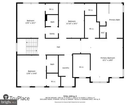 Floorplan - 40932 Foxtail Fields Dr, Aldie, VA 20105 photo 2 of 3