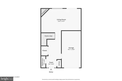 Floorplan - 20399 Volley Ter, Ashburn, VA 20147 photo 1 of 2