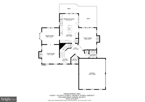 Floorplan - 43384 Wayside Cir, Ashburn, VA 20147 photo 1 of 3