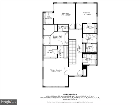 Floorplan - 43817 Normans Switch Dr, Ashburn, VA 20147 photo 2 of 4