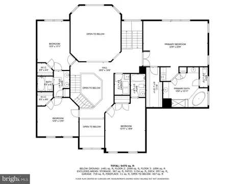 Floorplan - 22506 Pine Top Ct, Ashburn, VA 20148 photo 2 of 3