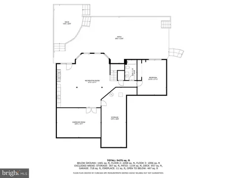 Floorplan - 22506 Pine Top Ct, Ashburn, VA 20148 photo 3 of 3