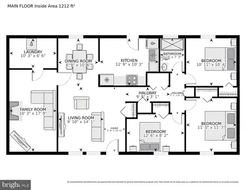 Floorplan - 304 Williamsburg Rd, Sterling, VA 20164 photo 1 of 1