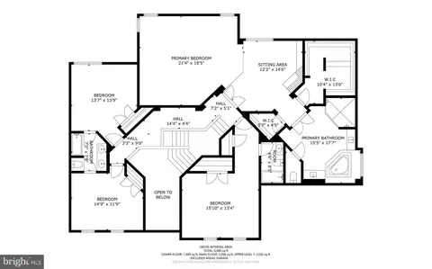 Floorplan - 47364 Middle Bluff Pl, Sterling, VA 20165 photo 2 of 3