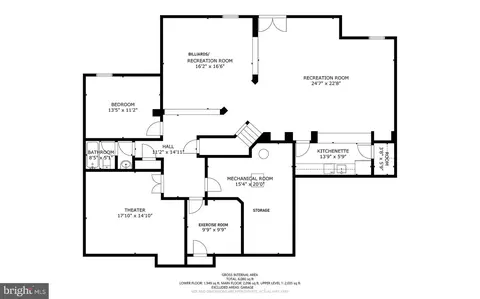Floorplan - 47364 Middle Bluff Pl, Sterling, VA 20165 photo 1 of 3