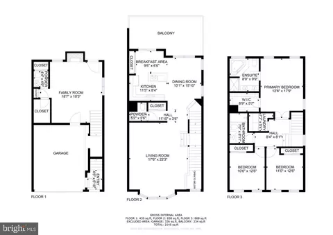 Floorplan - 43183 Buttermere Ter, Ashburn, VA 20147 photo 1 of 1