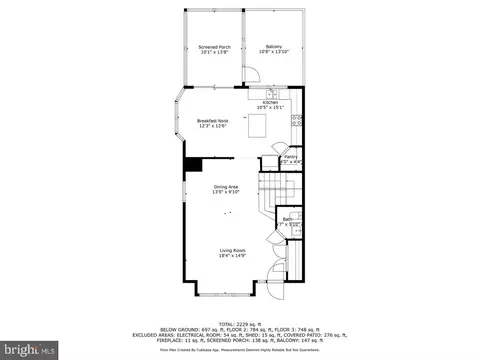 Floorplan - 20270 Glenrobin Ter, Ashburn, VA 20147 photo 3 of 4