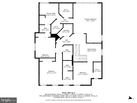 Floorplan - 22835 Trailing Rose Ct, Ashburn, VA 20148 photo 3 of 3
